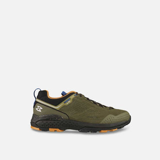 GARMONT SCARPA BASSA IMPERMEABILE UOMO HIKING GROOVE G-DRY OLIVE GREEN/YELLOW