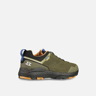 GARMONT SCARPA BASSA IMPERMEABILE UOMO HIKING GROOVE G-DRY OLIVE GREEN/YELLOW