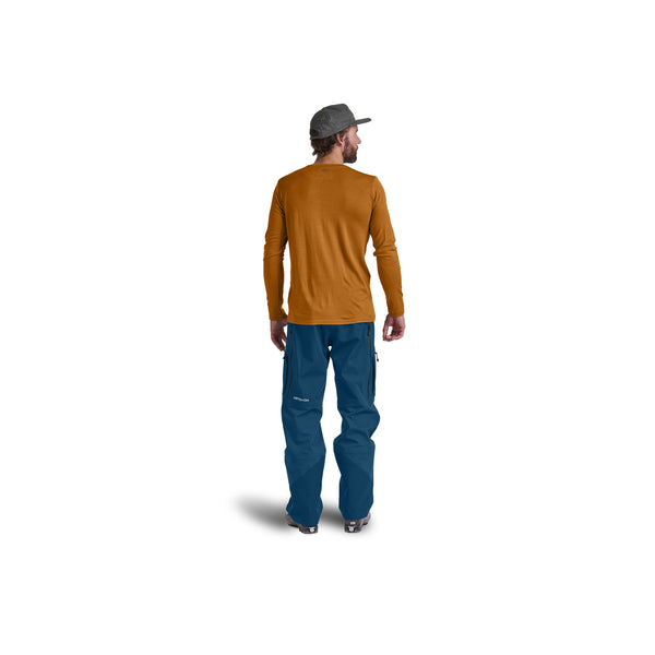 ORTOVOX 185 MERINO TANGRAM LS M MAGLIA MANICHE LUNGHE UOMO COMODA E VERSATILE IN LANA MERINO SLY FOX - NUOVI ARRIVI