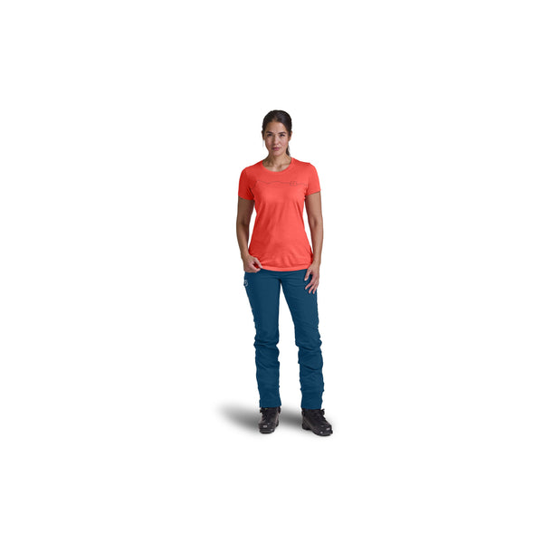 ORTOVOX 150 COOL MOUNTAIN TS T-SHIRT TECNICA DONNA IN LANA MERINO DIRTY DAISY - NUOVI ARRIVI
