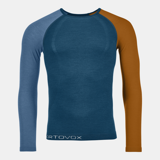 ORTOVOX 120 COMP LIGHT LONG SLEEVE UOMO MAGLIA INTIMA IN LANA MERINO - DISPONIBILE IN 3 COLORI
