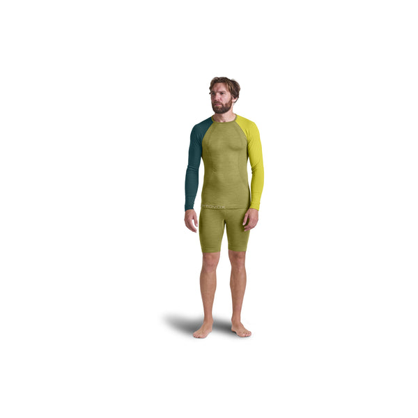 ORTOVOX 120 COMP LIGHT LONG SLEEVE UOMO MAGLIA INTIMA IN LANA MERINO - DISPONIBILE IN 3 COLORI