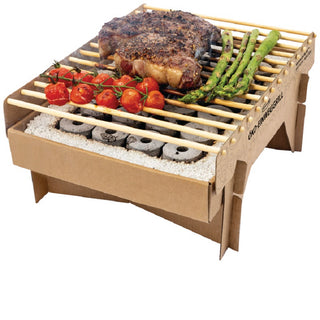 CASUSGRILL - BARBECUE MONOUSO -  La griglia ecologica che dura 60 minuti!