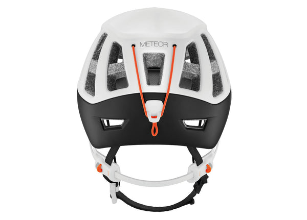 PETZL METEOR HELMET CASCO ARRAMPICATA COLORE BIANCO/NERO Disponibile in due misure