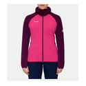 MAMMUT ACONCAGUA ML FELPA TECNICA DONNA - NUOVI ARRIVI - ROSA/VINACCIA