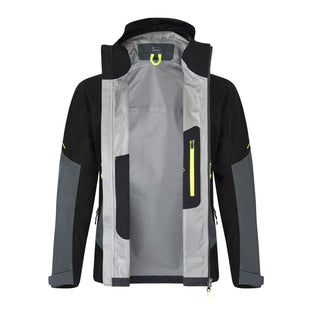 MONTURA ARGO JACKET GUSCIO 3 STRATI GORETEX UNISEX PIOMBO GIALLO FLUO