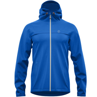 Compra oxford-blue REDELK AGUA GIACCA IMPERMEABILE LEGGERA ANTIVENTO UNISEX 5000 COLONNE D'ACQUA - DISPONIBILI IN VARI COLORI!