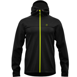 Compra black REDELK AGUA GIACCA IMPERMEABILE LEGGERA ANTIVENTO UNISEX 5000 COLONNE D'ACQUA - DISPONIBILI IN VARI COLORI!