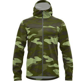 REDELK AGUA GIACCA IMPERMEABILE LEGGERA ANTIVENTO UNISEX 5000 COLONNE D'ACQUA COLORI CAMOUFLAGE ASSORTITI
