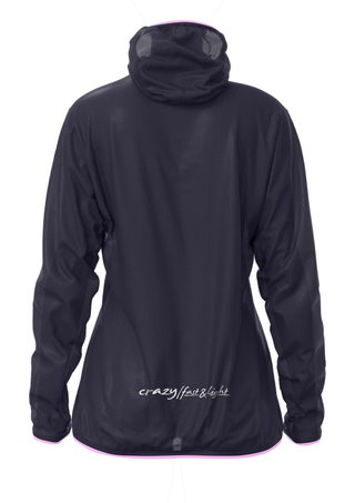 CRAZY JACKET FLY WOMAN GIACCA ANTIVENTO DA DONNA PIÚ LEGGERA AL MONDO 45GR RUNNING TRAIL RUNNING