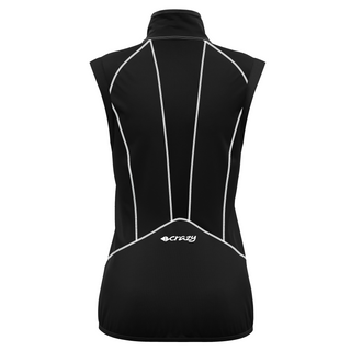 CRAZY ALPINSTAR VEST LIGHT GILET SOFTSHELL ANTIVENTO TRASPIRANTE DONNA COLORE: BLACK