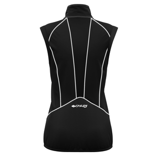 CRAZY ALPINSTAR VEST LIGHT GILET SOFTSHELL ANTIVENTO TRASPIRANTE DONNA COLORE: BLACK - STAGIONE 2023