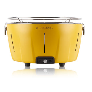 Compra giallo BARBECUE ELETTRICO A CARBONELLA PORTATILE DA TAVOLO INSTAGRILL SENZA FUMO COLORI ASSORTITI