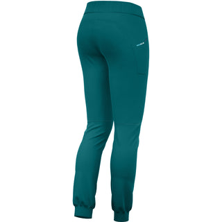 REDELK CLAIRE PANTALONE DONNA LUNGO IN TESSUTO STRETCH Colore Deep Lagoon