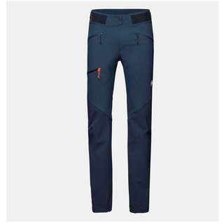 MAMMUT COURMAYEUR SO PANTS MAN PANTALONI SOFTSHEEL ANTIVENTO TRASPIRANTI (MARINE) - NUOVI ARRIVI