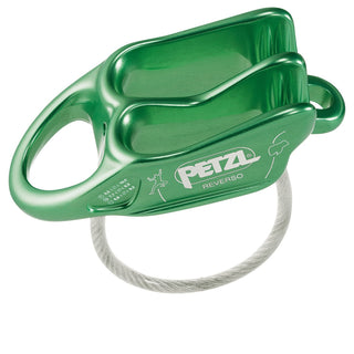 PETZL BELAY DEVICE REVERSO GREY ASSICURATORE DISCENSORE - DISPONIBILE IN 3 COLORI