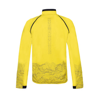 ROCK EXPERIENCE FERRET AERO SOFTSHELL GIACCA ANTIVENTO DA UOMO CON MANICHE STACCABILI IMPERMEABILE 10K  CITRONELLE