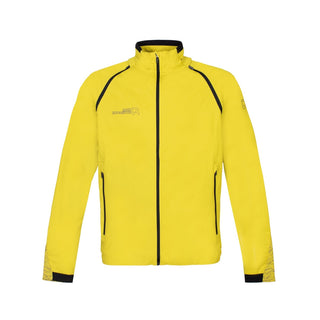 ROCK EXPERIENCE FERRET AERO SOFTSHELL GIACCA ANTIVENTO DA UOMO CON MANICHE STACCABILI IMPERMEABILE 10K  CITRONELLE