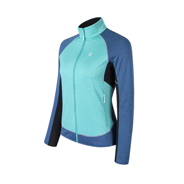 MONTURA THERMAL COLOR MAGLIA WOMAN Secondo strato traspirante Colore Care Blue/Deep Blue