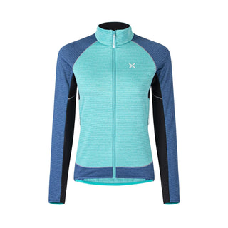 MONTURA THERMAL COLOR MAGLIA WOMAN Secondo strato traspirante Colore Care Blue/Deep Blue