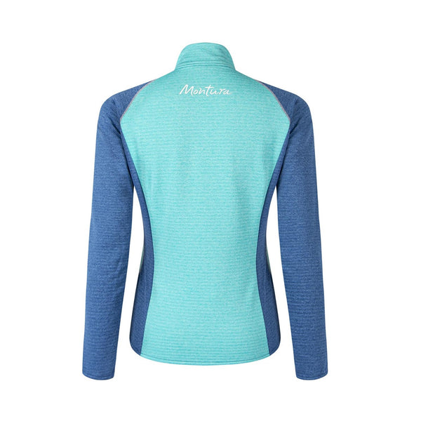 MONTURA THERMAL COLOR MAGLIA WOMAN Secondo strato traspirante Colore Care Blue/Deep Blue