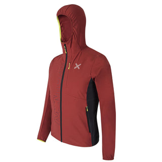 MONTURA SPEED FLY JACKET UOMO SOFTSHELL LEGGERO CON CAPPUCCIO Colore Tobacco - ULTIMO PZ S!