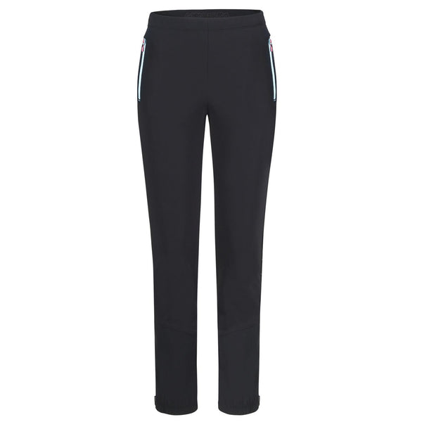 MONTURA POISON PANTS PANTALONE LUNGO DONNA ANTIVENTO E IMPERMEABILE - NUOVI ARRIVI - NERO/ICE BLUE