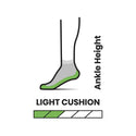 SMARTWOOL HIKE LIGHT CUSHION Calza tecnica in lana merino