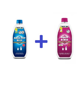 THETFORD AQUA KEM BLUE + AQUA RINSE - IN PROMOZIONE!