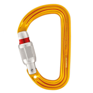 PETZL SM'D SCREW LOCK Moschettone con ghiera di bloccaggio - Disponibile in 2 colori