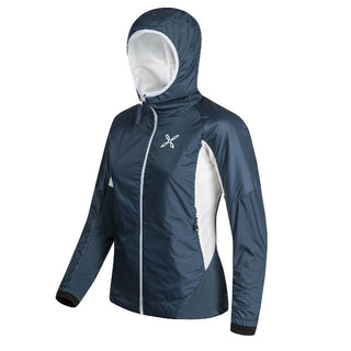 MONTURA FORMULA LIGHT JACKET WOMAN - Blu Cenere/Bianco