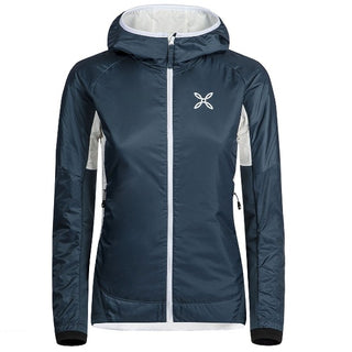 MONTURA FORMULA LIGHT JACKET WOMAN - Blu Cenere/Bianco