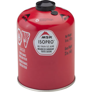 MSR ISOPRO CARTUCCIA GAS CON MISCELA 80/20 ISOBUTANO E PROPANO - DISPONIBILE IN 3 FORMATI