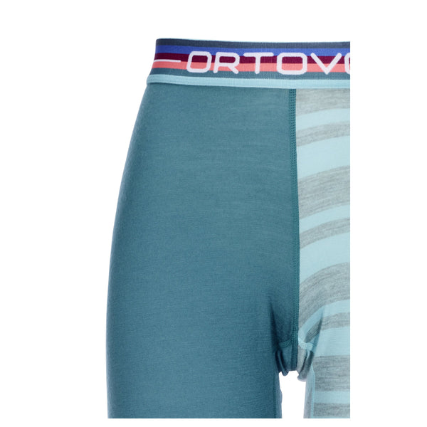 ORTOVOX 185 ROCK'N WOOL SHORT PANTS PANTALONI INTIMO DONNA 3/4 IN LANA MERINO DISPONIBILE IN DUE COLORI