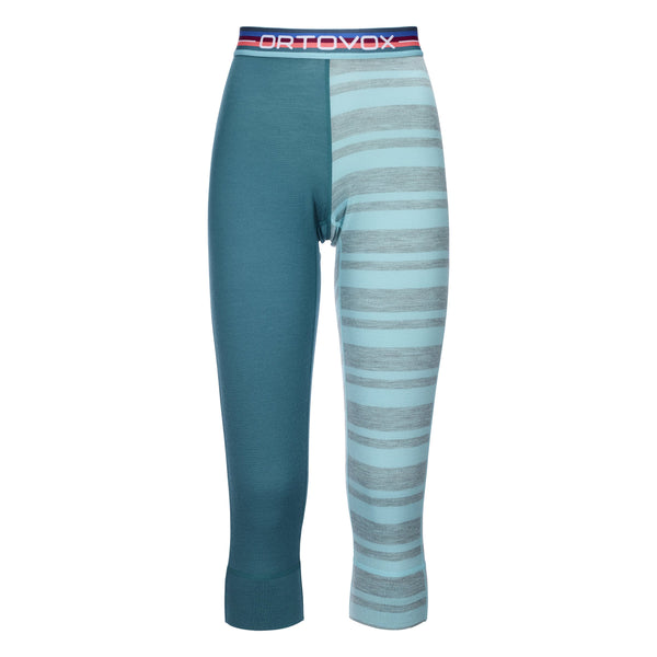 ORTOVOX 185 ROCK'N WOOL SHORT PANTS PANTALONI INTIMO DONNA 3/4 IN LANA MERINO DISPONIBILE IN DUE COLORI