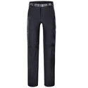 FERRINO USHUAIA PANTS MAN PANTALONI ZIP-OFF CON GAMBE STACCABILI TECNICI E TRASPIRANTI - COLORE: GRAPHITE