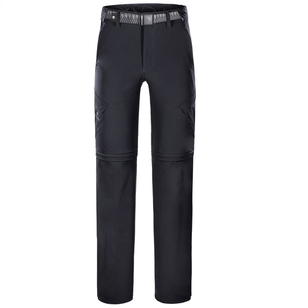 FERRINO USHUAIA PANTS MAN PANTALONI ZIP-OFF CON GAMBE STACCABILI TECNICI E TRASPIRANTI - COLORE: GRAPHITE