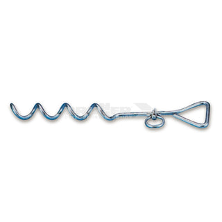 BRUNNER ELIX PICCHETTO di ancoraggio 42 cm x Ø 8 mm in acciaio zincato, con anello di fissaggio