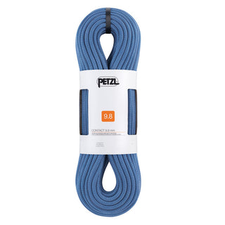 PETZL CONTACT 9.8 mm Corda singola 70 metri leggera con diametro da 9,8 mm per arrampicata indoor e in falesia - Disponibile in 2 misure