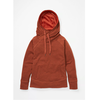 MARMOT WM'S ROWAN HOODY FELPA DONNA ARANCIO