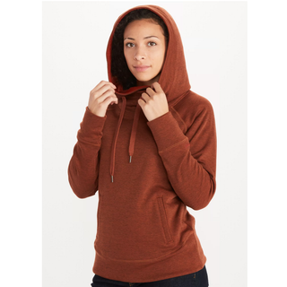 MARMOT WM'S ROWAN HOODY FELPA DONNA ARANCIO