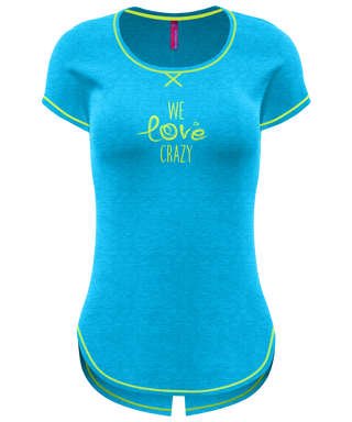CRAZY T-SHIRT TECNICA INSTINCT DONNA TRASPIRANTE LEGGERA