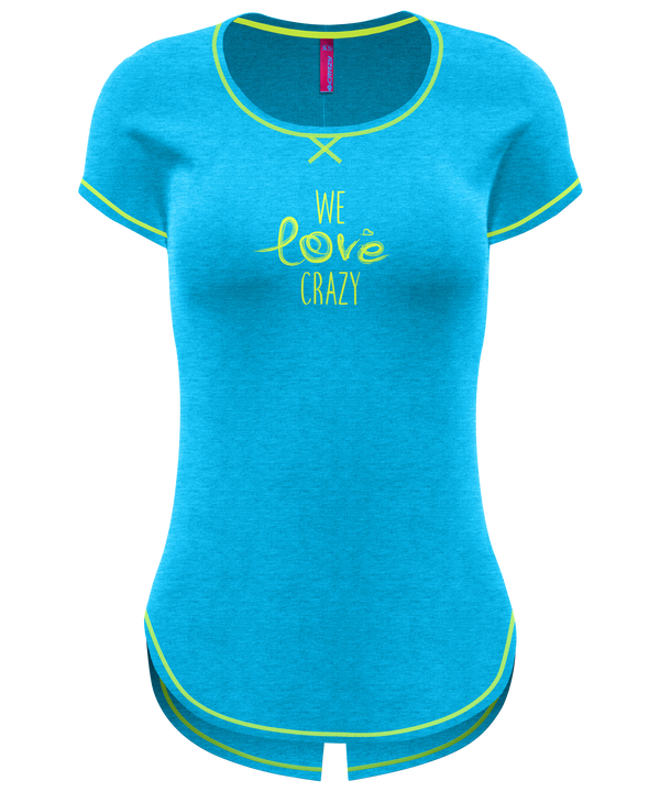 CRAZY T-SHIRT TECNICA INSTINCT DONNA TRASPIRANTE LEGGERA