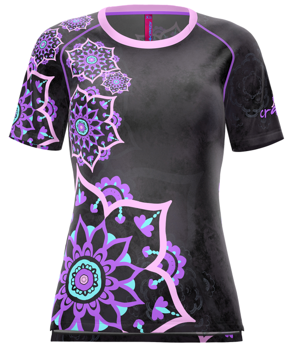 CRAZY T-SHIRT MOUNTAIN FLASH ( MANDALA )