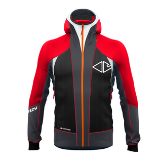 CRAZY JKT AVENGER LIGHT SOFTSHELL UOMO LEGGERO E TRASPIRANTE Colore Fire