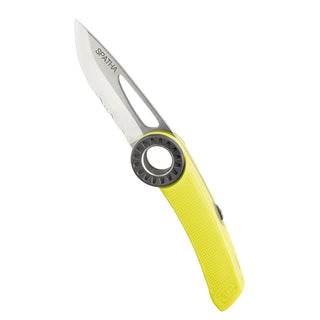 Compra giallo PETZL SPATHA KNIFE COLTELLINO MOSCHETTONABILE - DISPONIBILE IN 3 COLORI