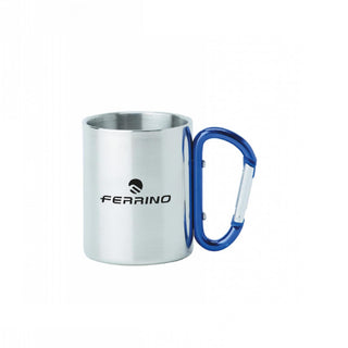 FERRINO TAZZA ACCIAO INOX CON MOSCHETTONE