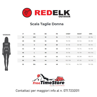 REDELK EGLE GILET TECNICO DONNA ANTIVENTO E IMBOTTITO PER TREKKING E ESCURSIONISMO  - STAGIONE 22/23