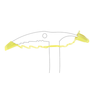 GRIVEL AXE GUARD Protezione in gomma per la testa della piccozza.