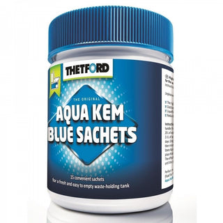 THETFORD AQUA KEM BLUE SACHETS BUSTINE DISGREGANTE WC - IN PROMOZIONE!
